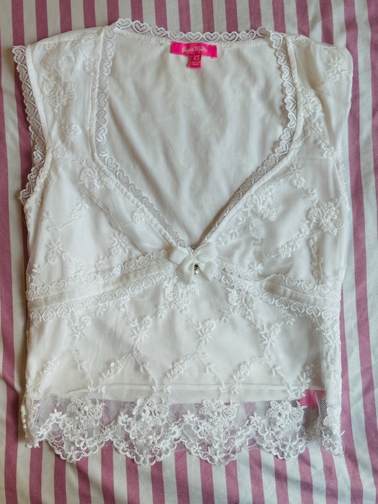 Sugar Thrillz Tops - Sugar Thrillz White Top